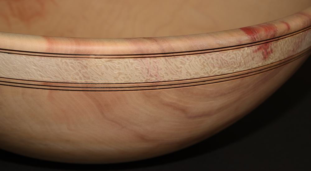 Manitoba Maple Bowl Close